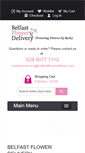 Mobile Screenshot of belfastflowerdelivery.com